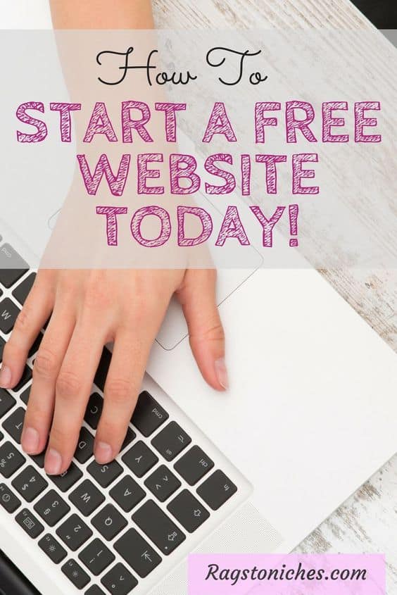 how to create a free website today