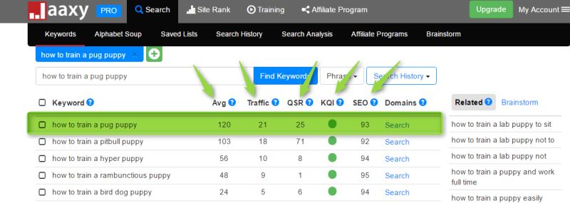 jaaxy keyword research review