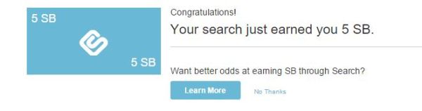 You've earnt swagbucks picture