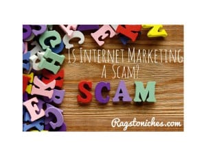 is internet marketing a scam