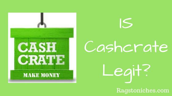 is cashcrate legit or a scam