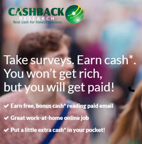 is cashback research a scam
