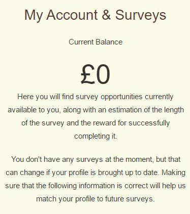 survey goo account settings