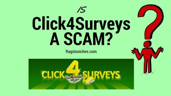 is click4surveys a scam