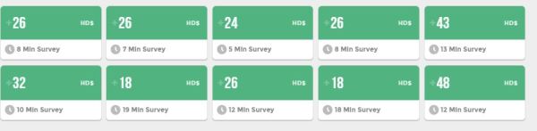 earnhoney dollars surveys