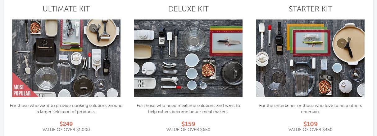 Pampered Chef - Become a consultant in May and you'll get exactly what you  need to get started right away! Choose either the #pamperedchef Launch Kit,  Starter Kit, Deluxe Kit, or Ultimate