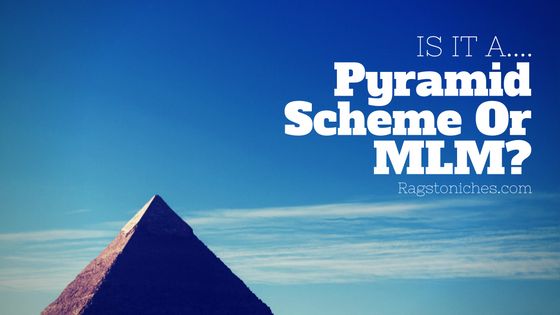 the difference between a pyramid scheme and multi level marketing