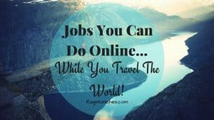 jobs you can do online while travelling the world