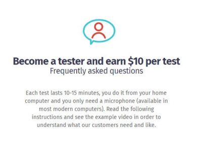 become a user tester
