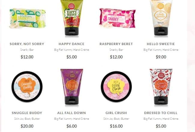 perfectly posh product range