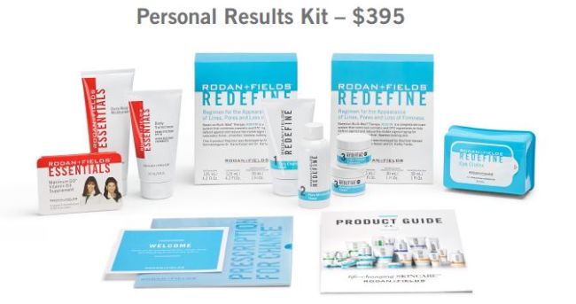 rodan fields personal result kit