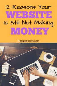 reasons your website is not making money