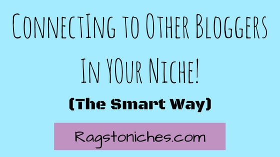 how to connect with other bloggers in your niche