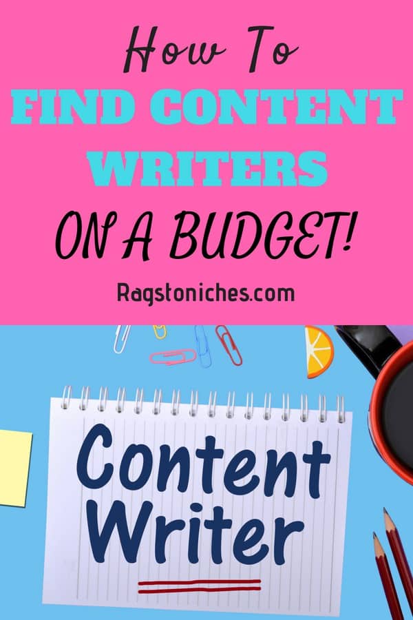 how to find content writers on a budget