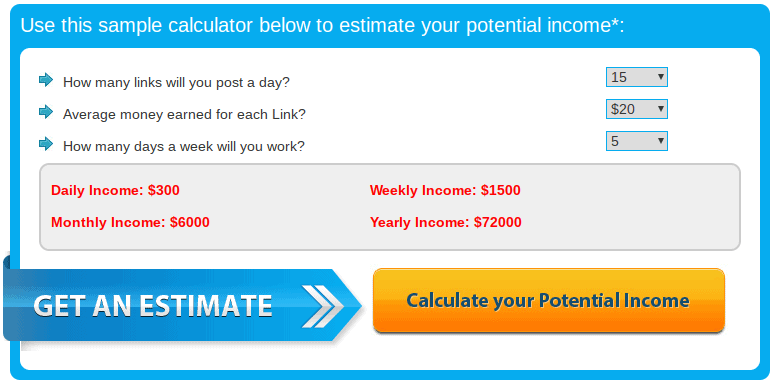 automated income link posting