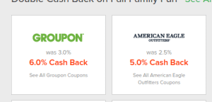 groupon ebates cashback