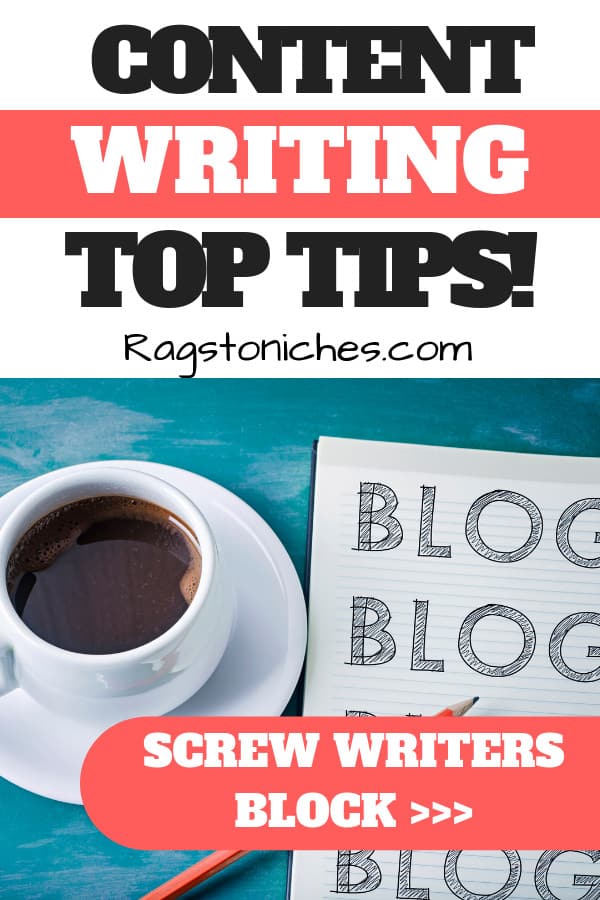 content writing tips avoid writers block