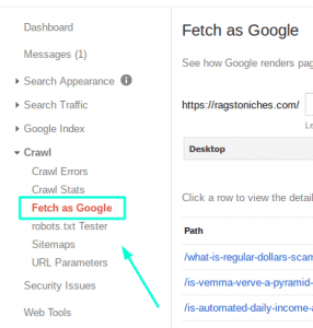 fetch as google