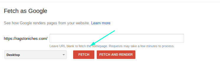 fetch google 