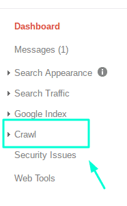 google search console crawl
