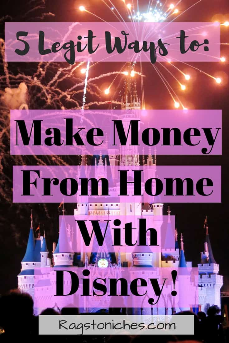 legit ways to make money from home with disney