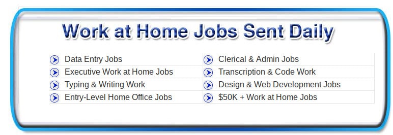 work at home jobs scam