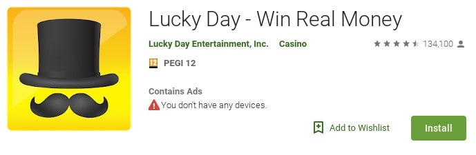 is lucky day app legit google play