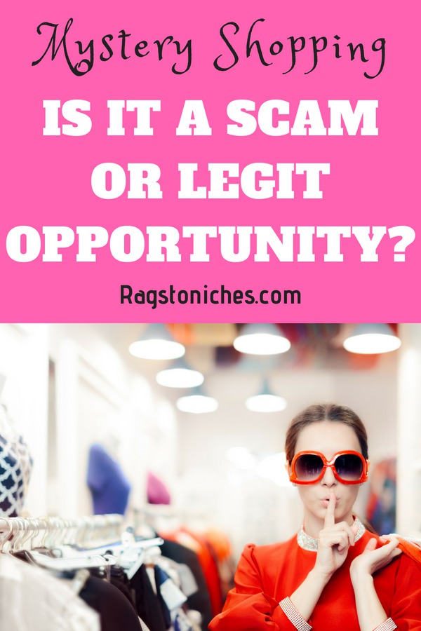 is mystery shopping a scam or legit