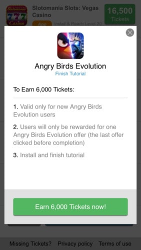 big time cash angry birds