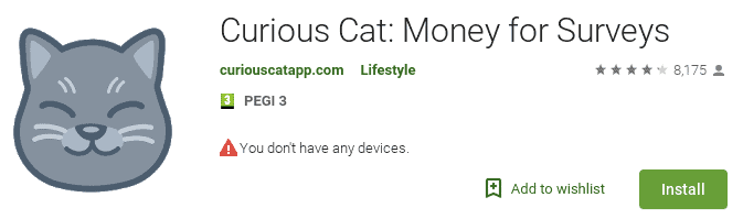 Curious Cat App Review Is This Cute Cat App Legit Rags To Niche - google play curious cat app