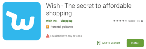 is wish app legit or scam