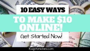 easy ways to make $10 online