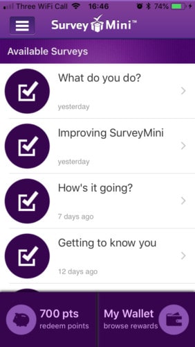survey mini app review