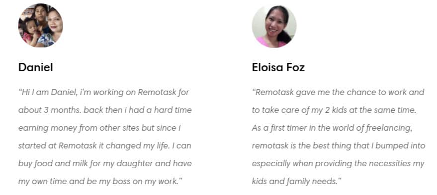 remotasks testimonials