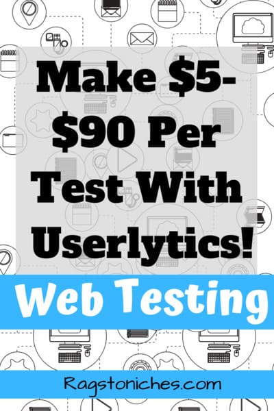 Userlytics review can you make $90 per test