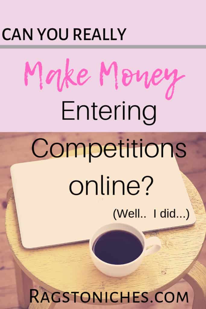 can you make money entering competitions online and sweepstakes
