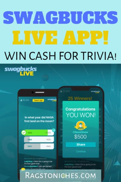 Swagbucks LIVE App Review: Free Cash For Trivia? - RAGS TO ...