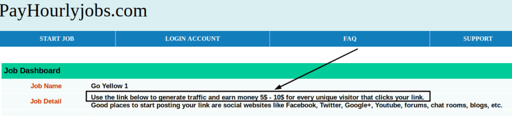 Payhourlyjobs.com link posting scam