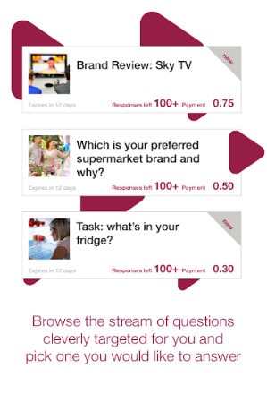 browse questions on Voxpopme