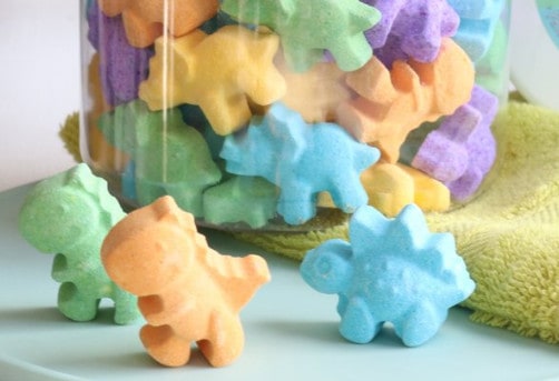 Dinosaur bath bombs etsy