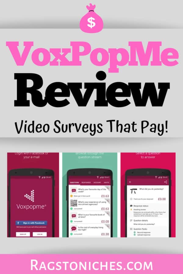 Voxpopmerevew video surveys that pay