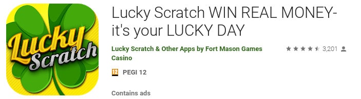 lucky scratch app review