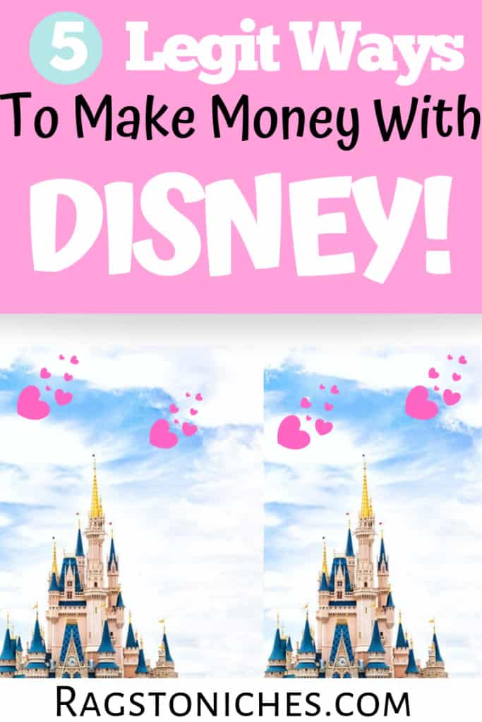 legit ways to make money with Disney online!