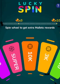 Lucky spin on lucky money app