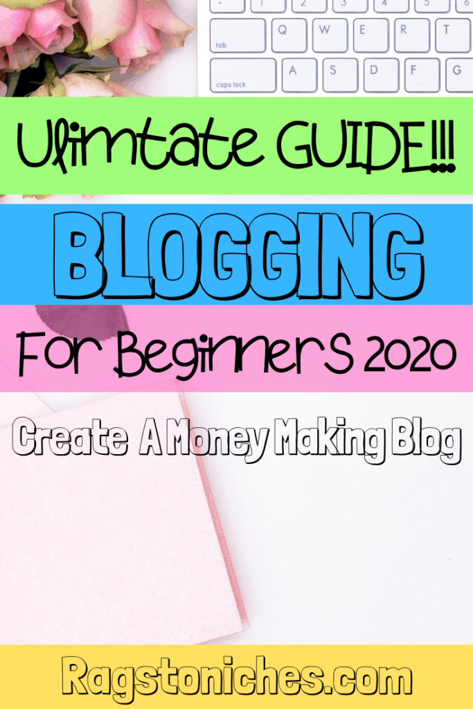 blogging for beginners guide 2020