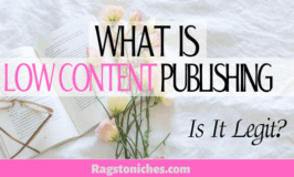 what is low content publishing is it legit