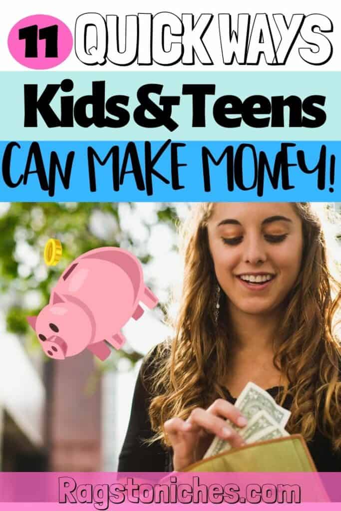 11 quick ways to make money as a kid or teen online or from home