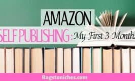 Amazon Self Publishing My First Results