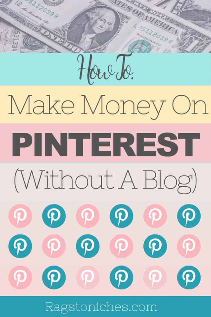 how to make money on pinterest without a blog